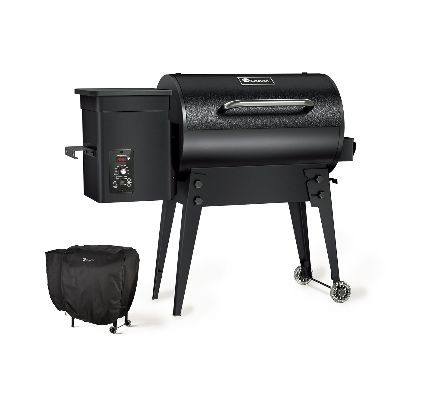 Vipsafe Gourmet Bronco II Barrel Grill