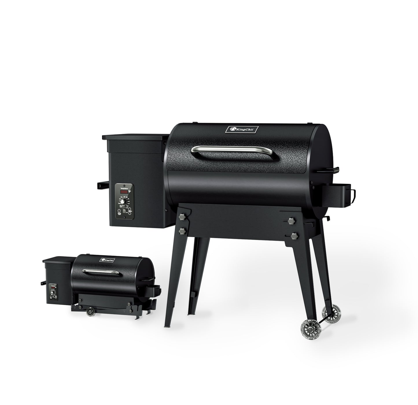 Vipsafe Gourmet Bronco II Barrel Grill