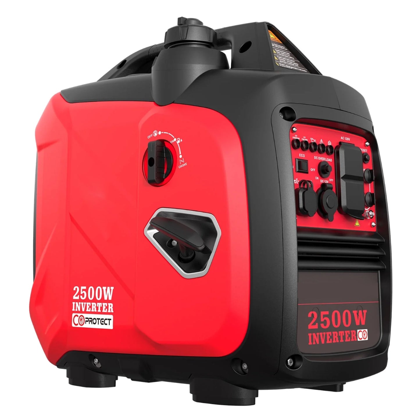Vipsafe 2500W Portable Inverter Generator, CO Detection, Super Quiet, Low Oil Shutdown, Ideal for Camping & Outdoor Activities