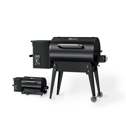 Vipsafe Gourmet Bronco II Barrel Grill